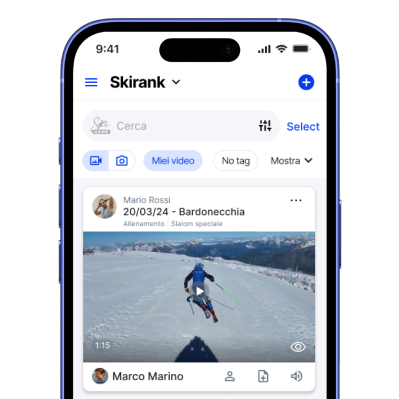 Schermata video Skirank